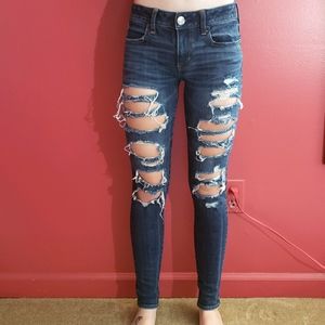 AEO 360° Super Stretch Distressed Jeggins